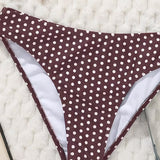 Bikini ar Punktiem" can be rewritten as "Polka Dot Bikini.