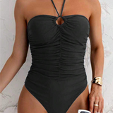Divdaļīgs bikini vienotā krāsā