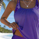 Elegants Okeāna Drukāts Tankini