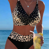 Leopard Print Bikini Bralette
