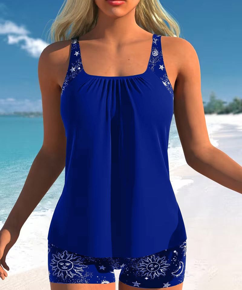 Printed Boyshort Tankini Soleil