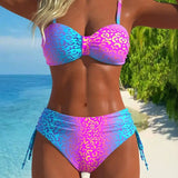Vilinošs leopardu raksta bikini