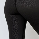 Külli | Jet Leopard augstais viduklis, pilna garuma legingi